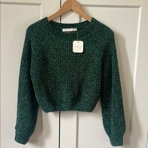 Altar'd State Forest Green Knit Sweater
